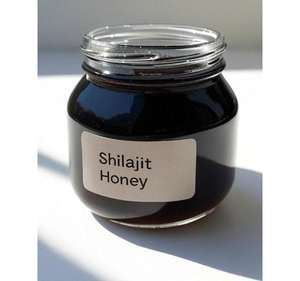 น้ำผึ้งบริสุทธิ์และมีคุณภาพสูง shilajit ในขวดแก้วที่สง่างามบรรจุอย่างเชี่ยวชาญเพื่อรักษาพลังและประโยชน์ต่อสุขภาพ - Product Image 3