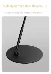 Aisilan Wholesale Minimalist Light Luxury Vertical Cylinder Bedroom Living Room Fishing Led Floor Table Lamp