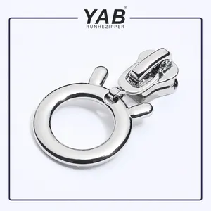 YAB Import China Products Customized Any Kind Luggage Metal Zipper Puller Sliders