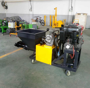 Industrial Grade <strong>Mortar</strong> Spraying <strong>Machine</strong> Diesel Plasterer With High Pressure System for Building Projects - Product Image 2