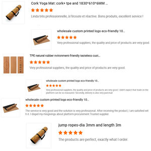 Tianleicork Biểu Tượng Tùy Chỉnh Thân Thiện Với Môi Dày Hai Lớp Nút Chai <span class=keywords><strong>TPE</strong></span> <span class=keywords><strong>Yoga</strong></span> <span class=keywords><strong>Mat</strong></span> 5Mm Tập Thể Dục Tự Nhiên In Tapete Etera Với Logo - Product Image 5