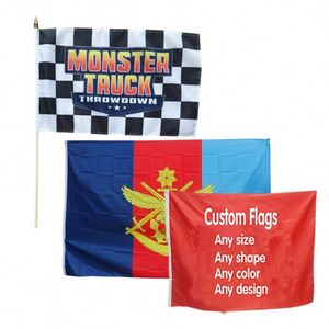 Bannière de promotion personnalisée pour la remise des diplômes, drapeau national personnalisé pour club, résistant 400D - Product Image 1