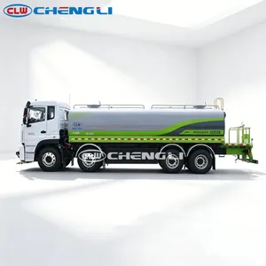 Camion arroseur écologique 8X4 pour un nettoyage efficace des routes - Product Image 3