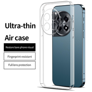 Étuis de téléphone portable en silicone liquide transparent mince anti-jaunissement résistant aux chocs pour OnePlus Ace3Pro - Product Image 2