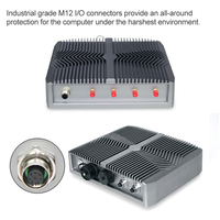Ordenador Industrial Integrado sin Ventilador con Protección IP67 IP69K, Precio de Fábrica, Intel J1900, para Automatización de Vehículos