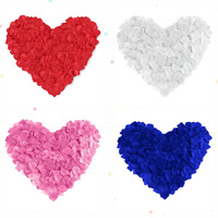 Pétales de rose artificiels JD pour la décoration de la salle de mariage, confettis à lancer à la main, 100 pièces par paquet, modèle JD-B-132, Saint-Valentin