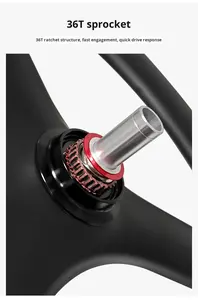 Juego <span class=keywords><strong>de</strong></span> Ruedas Plegables <span class=keywords><strong>de</strong></span> Fibra <span class=keywords><strong>de</strong></span> Carbono SeeMore <span class=keywords><strong>de</strong></span> 20 Pulgadas 451 con Freno <span class=keywords><strong>de</strong></span> Disco, <span class=keywords><strong>Llanta</strong></span> <span class=keywords><strong>de</strong></span> 3 Radios, Juego <span class=keywords><strong>de</strong></span> Ruedas Plegables para <span class=keywords><strong>Bicicleta</strong></span> - Product Image 6