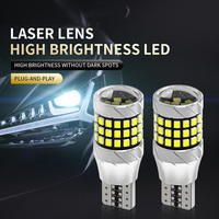 Ampoule LED YOBIS T15 W16W 2016 57SMD Canbus DC12-18V 435LM, feu de recul, feu stop, feu arrière, 921 912, feu de signalisation de recul automatique