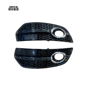 กระจัง Q5 <span class=keywords><strong>2010</strong></span>คุณภาพสูงสีดำเงาสูงกรอบโครเมี่ยมสีดำลายแถบไฟตัดหมอก8R0 807 681 ezde 8R0 807 682 ezde - Product Image 1