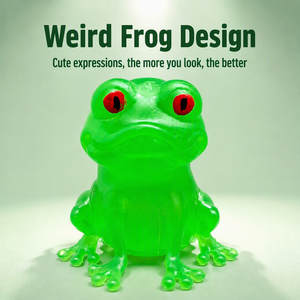 Jouet Squishy Grenouille Cartoon Animaux à Presser, Ornement de Bureau, Jouet Sensoriel Anti-Stress, Décoration Créative pour la Maison - Vente Chaude - Product Image 4