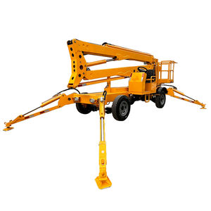 Harga pabrik derek konstruksi menara derek teleskopik Manlift 12m 14m 16m 20m pekerjaan udara <span class=keywords><strong>Boom</strong></span> angkat angkat bom minyak - Product Image 6