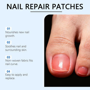 SOUTH MOON Patchs de Soin des Ongles des <span class=keywords><strong>Pieds</strong></span> Hydratants, Respirants et Confortables pour Peaux Sèches et Dures - Product Image 6