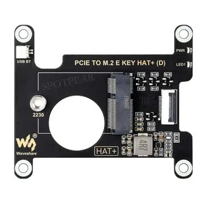 Adattatore PCIe a M.2 <span class=keywords><strong>E</strong></span> Key NGFF USB personalizzato per Raspberry <span class=keywords><strong>Pi</strong></span> 5 per BE200/AX210/AX200/RTL8822CE - Product Image 1