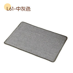 แผ่นรองข่วนแมวแบบมินิมอล รูปทรงสี่เหลี่ยมผืนผ้า ทำจากใยไซซอล สีขาวอมเทา สีเขียว เหมาะสำหรับห้องนั่งเล่น ห้องนอน ห้องทำงาน ห้องน้ำ ทนทานต่อการข่วน - Product Image 4