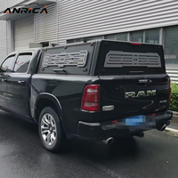 Couverture de benne de pick-up, Hardtop de benne, Capote de camping pour pick-up, Hardtop en aluminium, Rangement fermé, Universel, Anti-rouille, Personnalisable