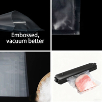 Sacs sous vide barrière en plastique sans BPA pour aliments, sacs de conservation sous vide pour produits secs et emballage de céréales