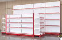 Vente en gros d'usine chinoise de produits Topranking de bonne qualité Étagères de gondole de supermarché Étagères de supermarché Étagères d'épicerie