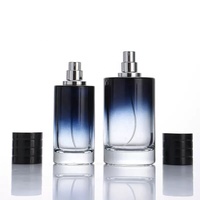 Flacon de parfum rond en verre de 30 ml et 50 ml avec pulvérisateur à pompe pour crème visage, parfum, blush et mascara, boîte d'emballage, diffuseur à bâtonnets