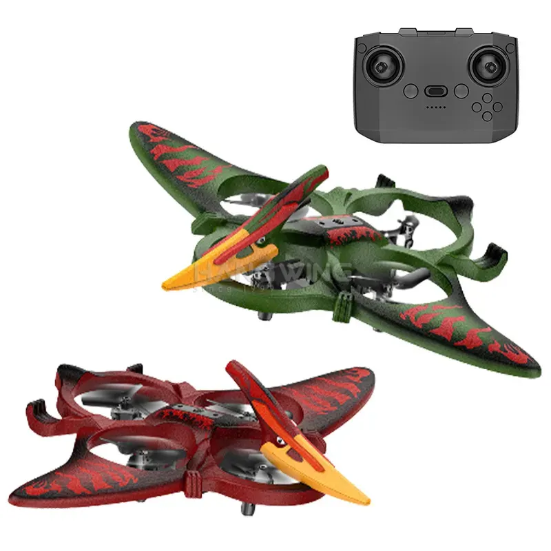 Mainan pesawat elektronik RC, Radio dengan Remote kontrol, simulasi pterosaurus, Pesawat Drone untuk anak dewasa dan laki-laki