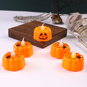 Halloween Pumpkin Lantern Ghost Festival Decoration Prop LED Electronic Candlelight Party Supplies Decoration Small Night Light - Product Image 5