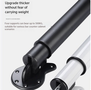 Heavy-duty Adjustable Telescopic bar Foot <strong>Foldable</strong> <strong>Table</strong> <strong>Legs</strong> Modern Design Cold-rolled Steel Material for Dining Kitchen Use. - Product Image 4