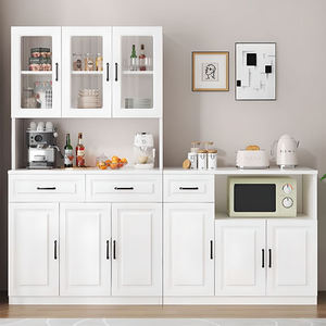 <span class=keywords><strong>Console</strong></span> de style classique européen pour cuisine et salle à manger, buffet, armoire de présentation, meuble de rangement, buffet <span class=keywords><strong>blanc</strong></span> en bois pour salon - Product Image 5