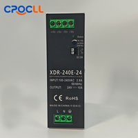 Alimentation électrique sur rail DIN XDR-480-24 480W 24V 20A 95% d'efficacité à sorties multiples pour contrôle industriel, automatisation PLC, machine