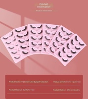 5 paires de faux cils réutilisables auto-adhésifs effet œil de renard, allongeants pour l'angle extérieur, synthétiques 5D, pack maquillage pour les yeux
