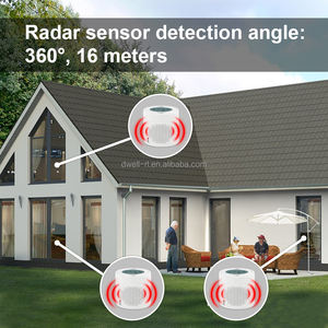 Sıcak satıcı 3 IN 1 elektrikli köpek ev güvenlik <span class=keywords><strong>Alarm</strong></span> sistemi SOS kapı zili uzaktan kumanda Radar sensörü Barking köpek <span class=keywords><strong>alarm</strong></span>ı - Product Image 6