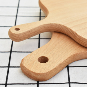 Plateaux à pizza en bois, en bambou et en bois de teck, pour usage domestique et restaurants, plateaux multifonctions pour ustensiles. - Product Image 4
