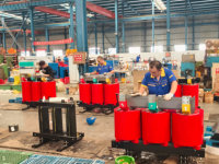Transformateur de puissance à bobines sèches triphasé ETP 630 kVA 11 kV 480 V 50/60 Hz pour la substation, l'usine industrielle et l'alimentation électrique des bâtiments