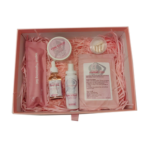 Productos de Higiene Femenina OEM 6g en Caja de Regalo, Incluye Toallitas, Aceite, Spray, Vaginal Pops y <span class=keywords><strong>Gel</strong></span> Vaginal - Product Image 1