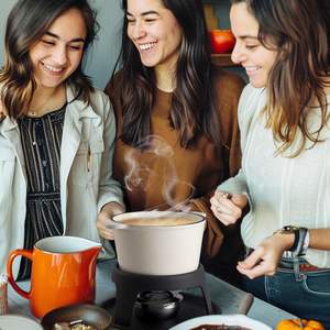 Ensemble de <span class=keywords><strong>fondue</strong></span> en fonte pour chocolat, fromage, <span class=keywords><strong>fondue</strong></span> suisse, ensemble pour la <span class=keywords><strong>viande</strong></span> - Product Image 5