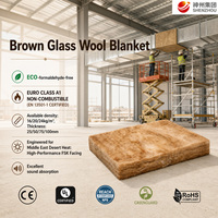 Laine de verre marron R2.5HD Eco Wool conforme aux normes australiennes