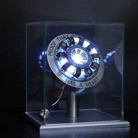 Venta Directa de Fábrica: Réplica del Reactor de Arco de Iron Man MK1 en Aleación con Luz en el Pecho, Fabricada en Guangzhou, Producción en Masa, Mercancía de Marvel