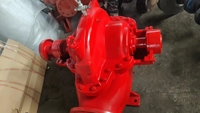 Harga Pabrik Pompa Listrik Satu Tahap Horizontal Split Twin Suction untuk Pemadam Kebakaran Tekanan Tinggi 200HP Komersial