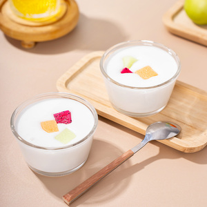 Ciotola per Zuppa <span class=keywords><strong>in</strong></span> <span class=keywords><strong>Vetro</strong></span> Trasparente da 150ml, Rotonda, Sigillata, Personalizzabile, per Cucina - Product Image 3