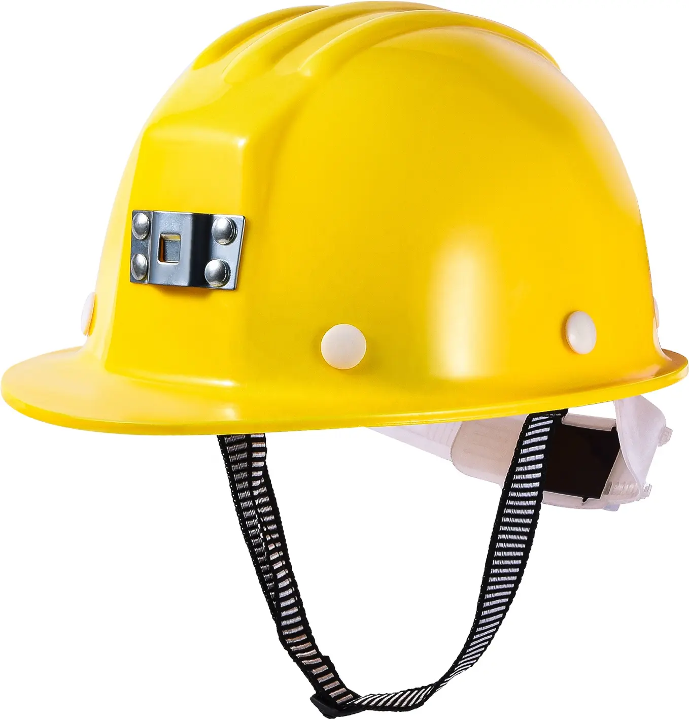Casco de seguridad de acero y plástico HDPE para minería, protección contra impactos, ingeniería de construcción, certificado CE