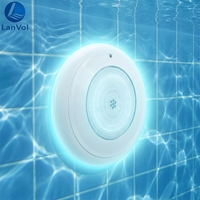 Ampoule LED PAR56 de haute qualité remplie de résine, 18W, rouge, jaune, bleu, vert, pour piscine, 12V, entièrement étanche, lampe de piscine