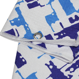BESTOWER Logo imprimé personnalisé double <span class=keywords><strong>action</strong></span> coloré Tri Fold microfibre gaufre armure style <span class=keywords><strong>serviette</strong></span> <span class=keywords><strong>de</strong></span> golf sport crochet <span class=keywords><strong>serviette</strong></span> - Product Image 3