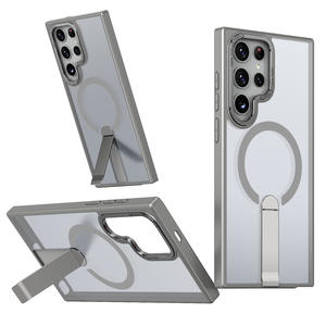 เคสโทรศัพท์มือถือซัมซุง แบบแม่เหล็ก ป้องกันการกระแทก ครอบคลุมเต็มรูปแบบ ผิวด้าน ทำจากวัสดุ TPU อะคริลิก แม่เหล็ก ดีไซน์เรียบง่าย - Product Image 3