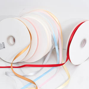 2025 superventas 3/8 pulgadas 100 yardas cinta <span class=keywords><strong>de</strong></span> satén <span class=keywords><strong>de</strong></span> doble cara 100% poliéster rollo <span class=keywords><strong>de</strong></span> cinta <span class=keywords><strong>de</strong></span> Color sólido para envolver regalos invitación - Product Image 5