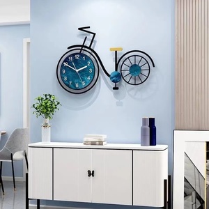 Nouvelle Horloge Murale Grande 3D en Acrylique 63x43 CM pour Vélo, Décoration d'Intérieur Personnalisée, Montre de Luxe pour la Maison, Dropshipping DDP - Product Image 3
