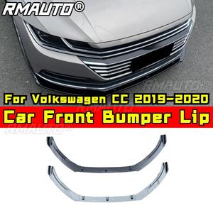<b>Car</b> Front Bumper Lip Splitter <b>Diffuser</b> Spoiler Bumper Guard Body Kit <b>For</b> Volkswagen CC 2019-2020 <b>Car</b> Accessories - Product Image 1