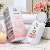 Brume Tonique Visage Fermentée au ADN de Saumon Sauvage PDRN Micro-encapsulé, Raffermissante, Anti-âge, Lissante Rides, Hydratante et Réparatrice