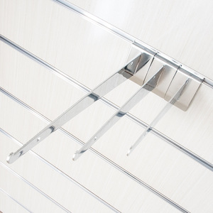 10 "12" 14 "Kệ slatwall dao Khung kính Kệ Khung Hỗ trợ màu đen - Product Image 2