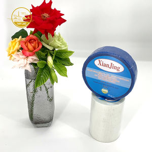 XIANJING เทป <span class=keywords><strong>Drywall</strong></span>,กาวตาข่ายไฟเบอร์กลาสกว้าง2.5-25ซม. สีฟ้า - Product Image 6