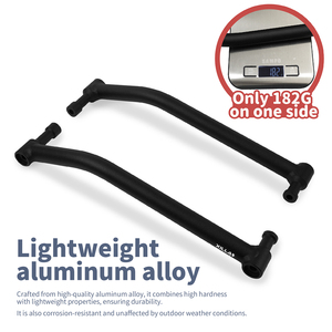 Accesorios de protección de motocicleta Premium Protector lateral de parachoques delantero de aleación de aluminio para Yamaha Bws Zuma - Product Image 4