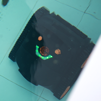 Robot de nettoyage de piscine sans fil avec fonction de nettoyage des parois et des lignes d'eau pour piscines hors sol et enterrées