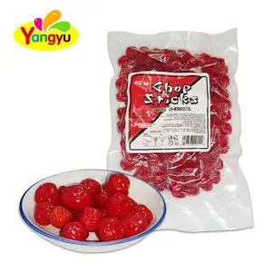 Preserved fruit dried red cherry plums